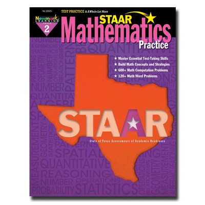 Staar Mathematics Practice by Newmark Learning Grade 2