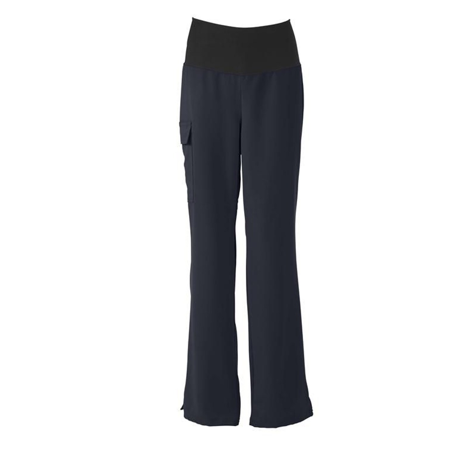 Medline Ocean ave Women Large Tall Yoga Scrub Pants, Navy (5560NVYLT)