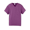 Fifth AVE.™ Unisex Scrub Top, Purple, XL