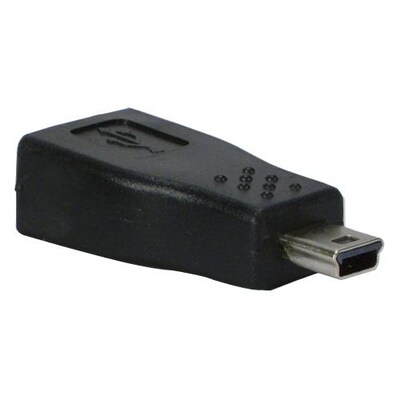QVS® 1.9 High Speed Mini-USB Male to Micro USB Female Adaptor
