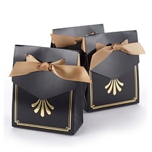 HBH™ Gold Art Deco Tent Favor Boxes