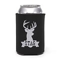 HBH™ 4 1/4 Stag Can Cooler; Black