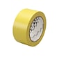 3M 2" x 36 yds. General Purpose Solid Vinyl Safety Tape 764, Yellow, 6/Pack (T967764Y6PK)