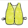 Mutual Industries MiViz High Visibility Sleeveless Safety Vest, Lime, One Size (16304-1)