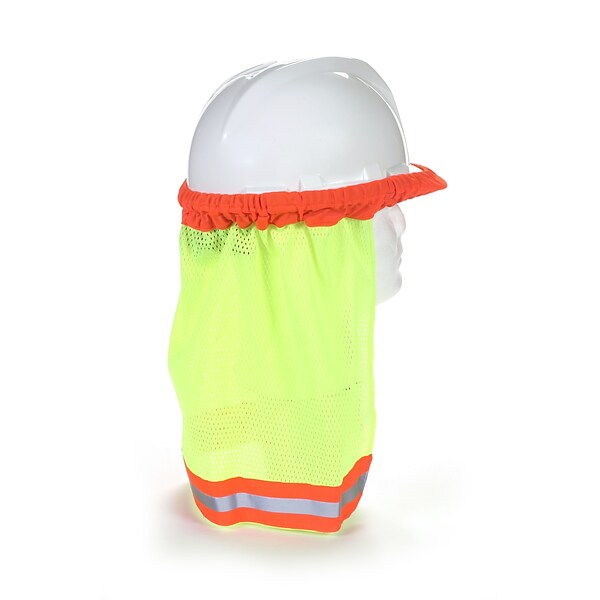 Mutual Industries Kromer Sun Shade Attachment, Lime, 12/Pack (65500-139-100)