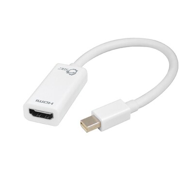 Siig 8.85 Mini DisplayPort to HDMI Adapter Converter Cable, White