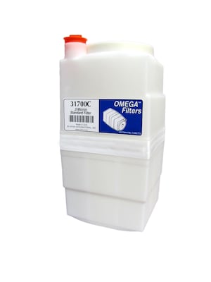 Atrix™ 31700-1P Standard Filter Cartridge For Omega Supreme HEPA/ULPA Cleanroom Vacuums, White