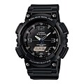 Casio® AQS810W Solar Analog/Digital Wrist Watch, Black/Grey