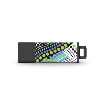 Centon S1M-U3TLDI-64 USB 3.0 Macbeth Flash Drive, 64GB