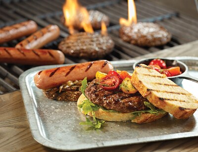 The Picnic Pack Omaha Steaks 16 Gourmet Burgers (5 Oz.) & 16 Gourmet Jumbo Franks (3 Oz.)