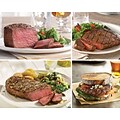 The Fabulous Assortment Omaha Steaks Filet Mignons; Boneless Strips , Filet of Prime Rib & Gourmet Burgers