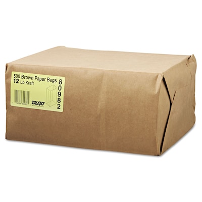 General Grocery Paper Bags, 500/Bundle