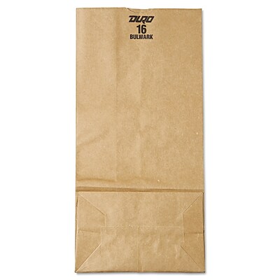 Lagasse Natural Heavy-Duty Paper Grocery Bags 500/Pack (BAGGX16)