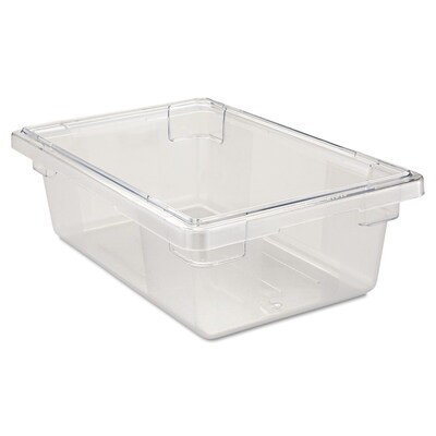 Rubbermaid® Food Storage Container, 3-1/2 Gallon, 6 High, Clear