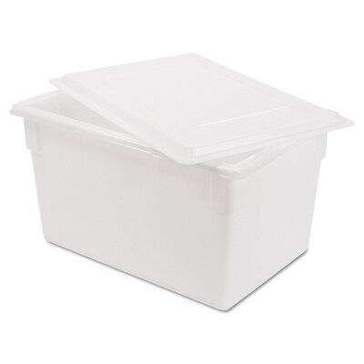 Polyethylene Gallon White Food Tote Box