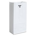 10# Paper Bag, 35-Lb Base Weight, White, 6-5/16 X 4-3/16 X 13-3/8, 500/PK