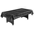 Hathaway™ Black Pool Table Billiard Dust Cover For 7 - 8 Table, Black