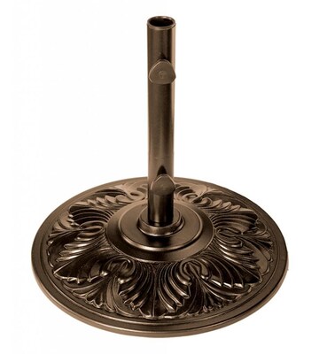 Swim Time™ Art Deco 50 lbs. Aluminum Umbrella Base, Bronze