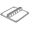 FFR Merchandising® 2 x 1.75 Table Top Card Holder, Clear, 71/Pack