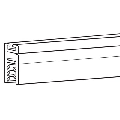 FFR Merchandising® Mercury™ Fast Load™ 48(L) Banner Hanging System, Clear, 3/Pack