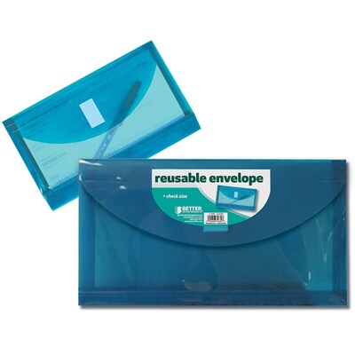 Better Office Products Reusable Envelope, Check Size (34630-V)