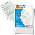 Better Office Products Sheet Protector;  10 Sheets/Pack, 24 Packs/Case