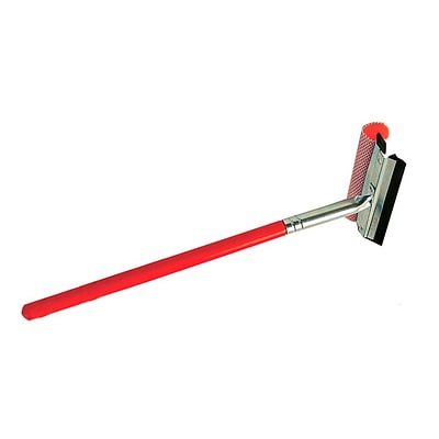 Ettore Auto Squeegee Scrubber With Handle