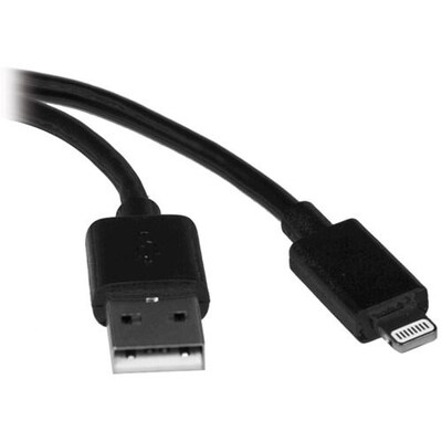 Tripp Lite iPhone; iPod, and iPad M100-003-BK Lightning to USB Apple Certified, Black