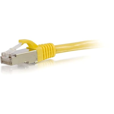 C2G - 72 Cat6 Snagless Shielded (STP) Network Patch Cable; Yellow