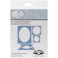 Elizabeth Craft Designs Pop It Up™ Die Set, Oval Dots Frame Edges