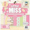 Diecuts With A View® 12 x 12 Paper Stack, Little Miss