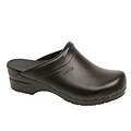 Sanita Footwear Leather Womens Sonja Clog Black, 5.5 - 6 (1500047-02-36)