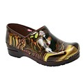 Sanita Footwear Leather Professional Hendrix Mule Dark Brown, 8.5 - 9 (451616-55-39)