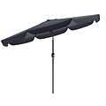 CorLiving™ 3m Octagonal Patio Umbrella With Air Vents, Black Polyester