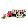 Melissa & Doug Alphabet Wood Truck