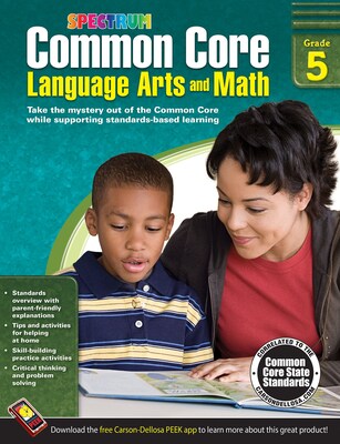 Common Core Language Arts & Math, Grade 5
