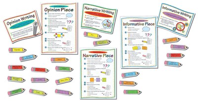 Carson-Dellosa Common Core Writing Modes Bulletin Board Set