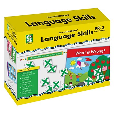 Key Education Language Skills File Folder Game uncheck