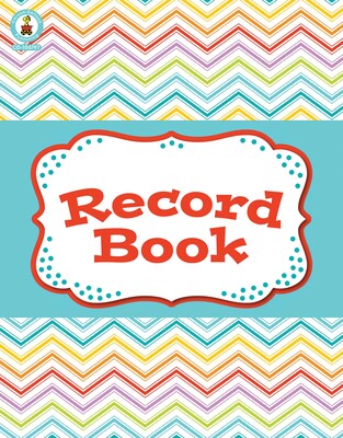 Carson-Dellosa Chevron Record Book Record Book