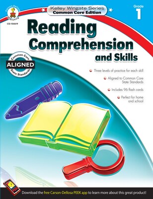 Reading Comprehension and Skills Workbook, Grade 1 / Ages 6 - 7