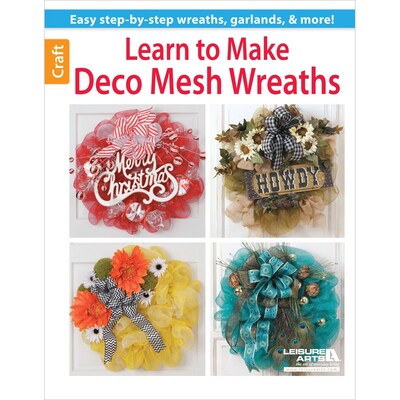 Notions Learn to Make Deco Mesh Wreaths 10.6