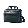 Samsonite Checkpoint Friendly Laptop Briefcase, Black Leather (43122-1041)