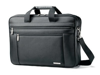 Samsonite Classic Business Laptop Briefcase, Black Fabric (43269-1041)