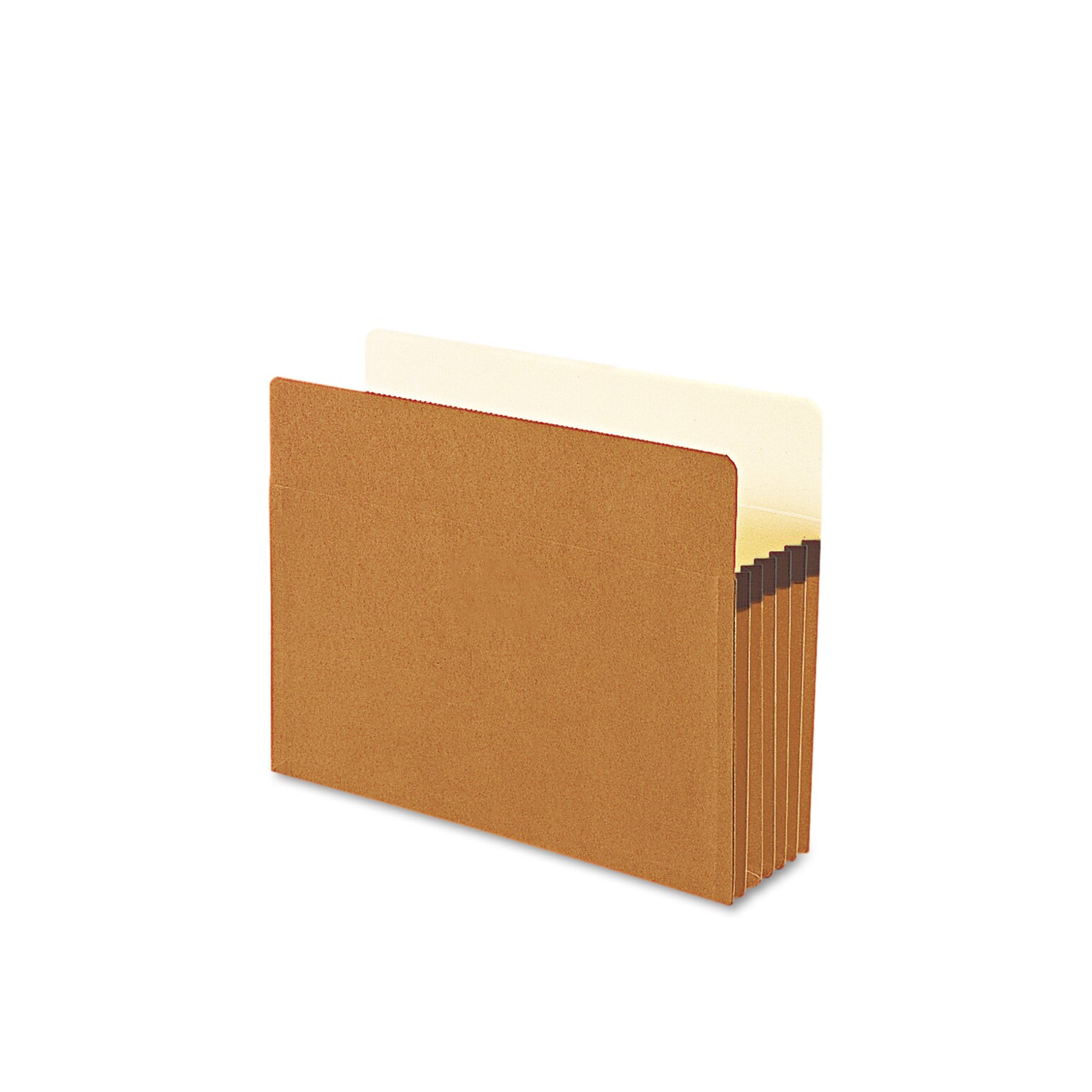 Smead File Pocket, 5.24 Expansion, Letter Size, Redrope (73206)