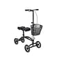 Drive Medical Dual Pad Steerable Knee Walker Knee Scooter with Basket Alternative to Crutches (796)