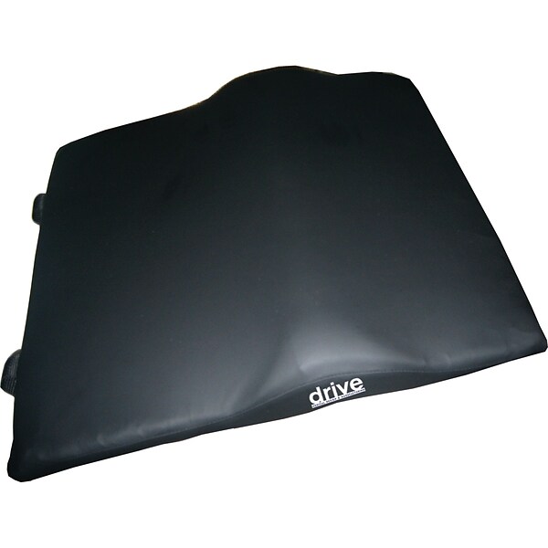 Drive Medical Extreme Comfort Back Cushion with Lumbar Support; 18 x 17