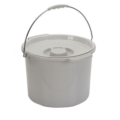 Drive Medical Heavy Duty Bariatric Folding Bedside Commode Seat