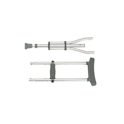 Drive Medical Knock Down Universal Aluminum Crutches (RTL10433)