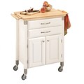 Home Styles 36 Sustainable Hardwood Kitchen Carts