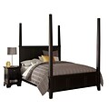 Home Styles Bedford Poster Bed and Nightstand